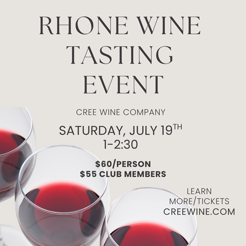 Rhone Tasting Event