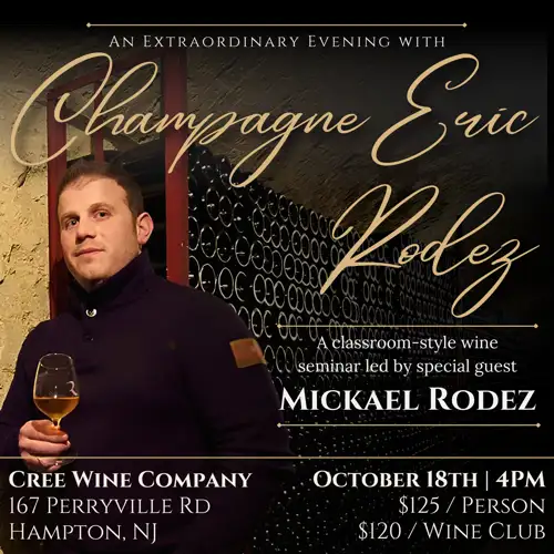 An Extraordinary Evening w/ Champagne Eric Rodez
