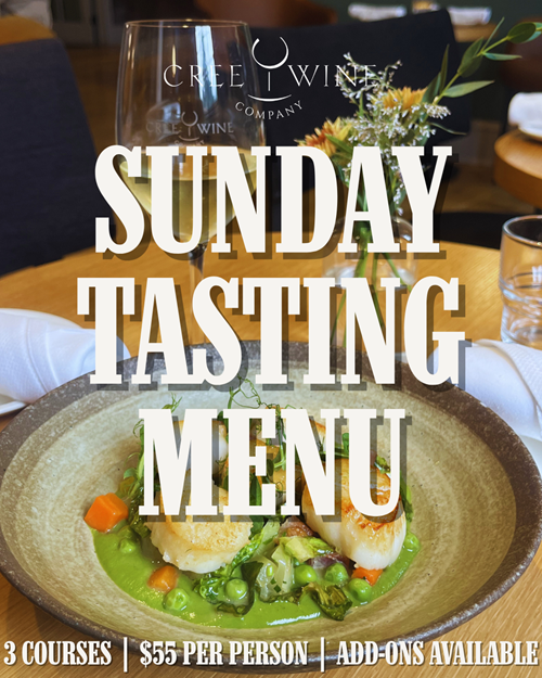 Sunday Tasting Menu