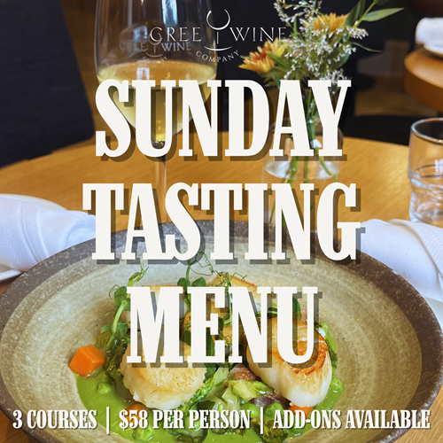 Sunday Tasting Menu