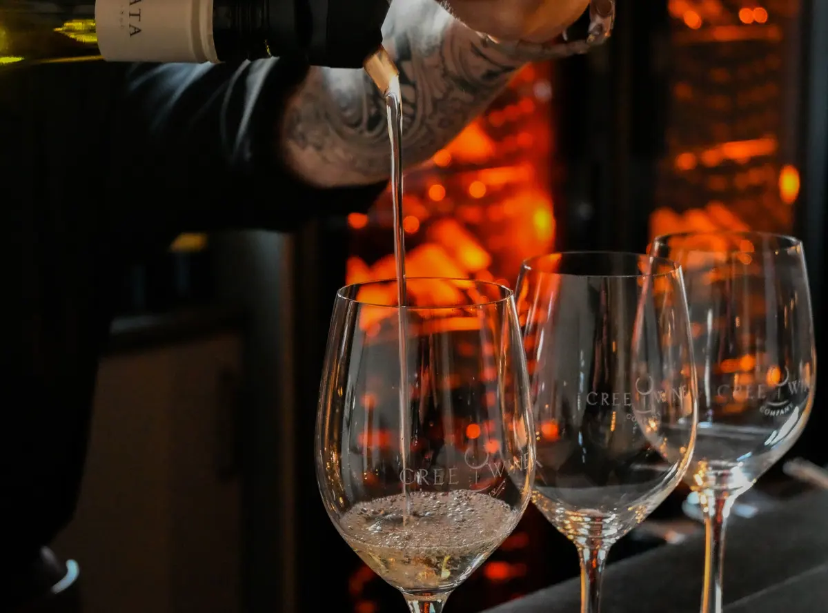 Wine Flights,  Cree Wine Company, Hampton, NJ